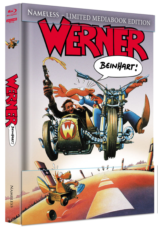 WERNER BEINHART - MEDIABOOK - COVER A - UHD/BD