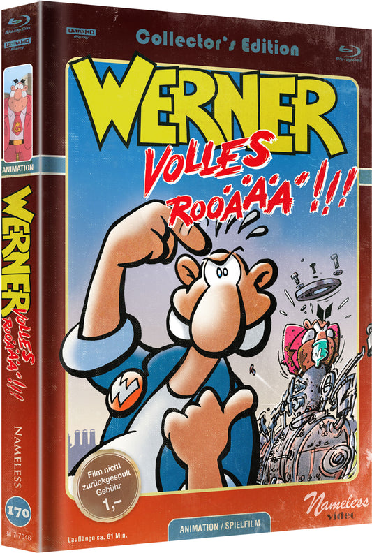 WERNER 3 VOLLES ROOÄÄÄ - MEDIABOOK - COVER C - UHD/BD